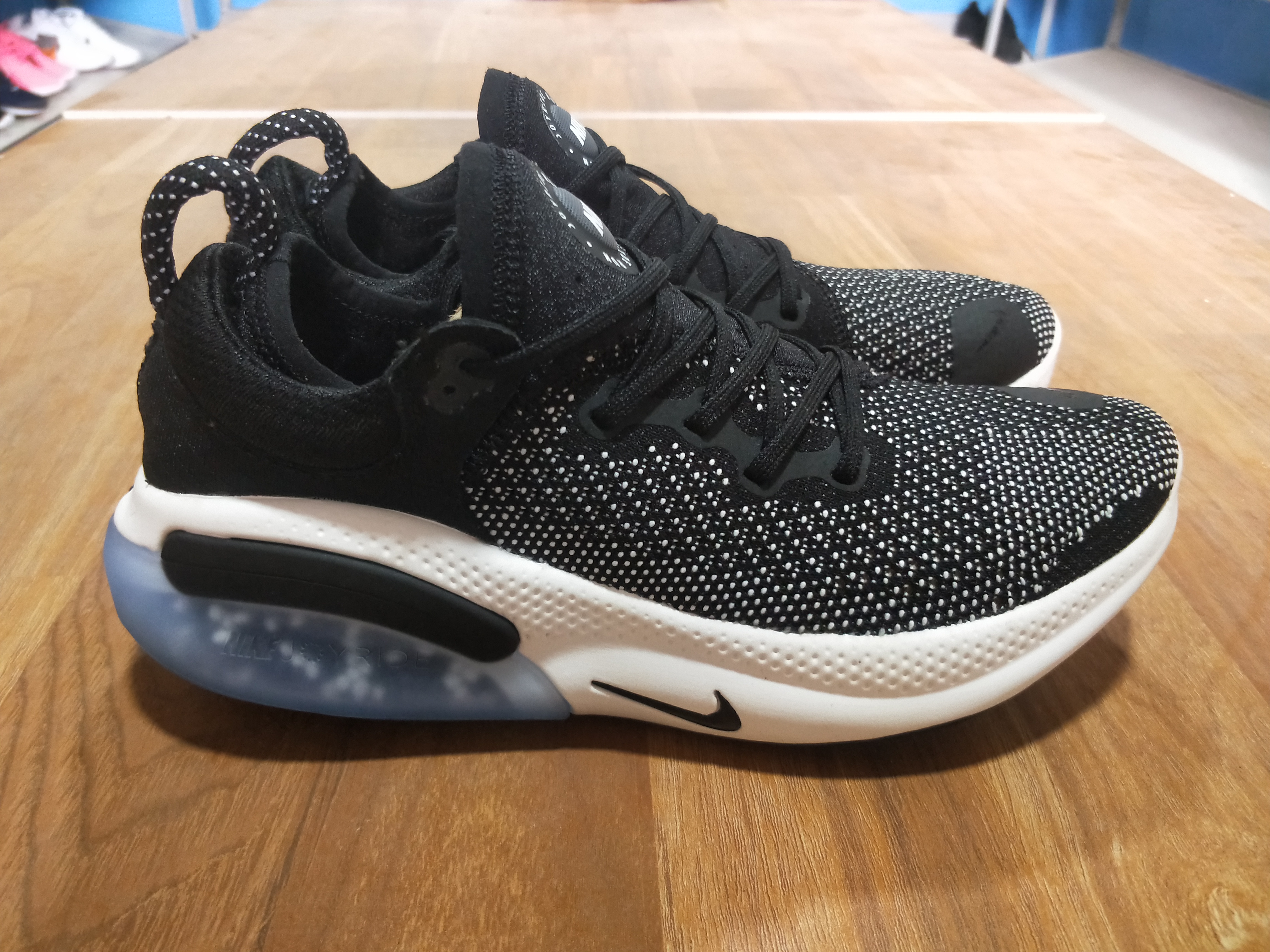 Nike Joyride Run FK Black White Blue Shoes